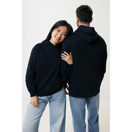 Bluza z kapturem i kieszeniami Iqoniq Yengo z bawełny z recyklingu | VA-T9405.001.4XL