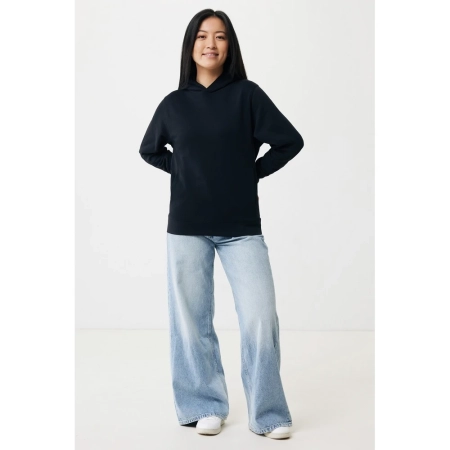 Bluza z kapturem i kieszeniami Iqoniq Yengo z bawełny z recyklingu | VA-T9405.001.4XL