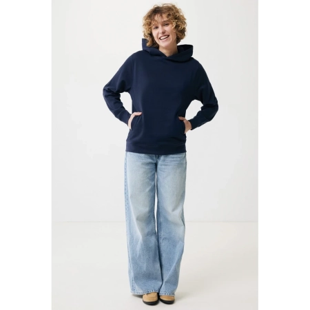 Bluza z kapturem i kieszeniami Iqoniq Yengo z bawełny z recyklingu | VA-T9405.002.4XL