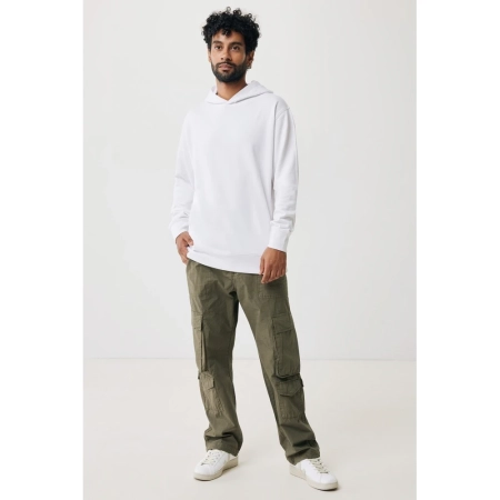 Bluza z kapturem i kieszeniami Iqoniq Yengo z bawełny z recyklingu | VA-T9405.004.XL
