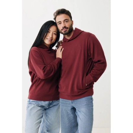 Bluza z kapturem i kieszeniami Iqoniq Yengo z bawełny z recyklingu | VA-T9405.007.XS