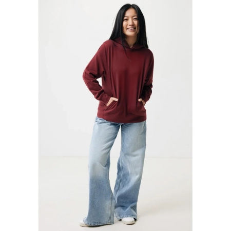 Bluza z kapturem i kieszeniami Iqoniq Yengo z bawełny z recyklingu | VA-T9405.007.XS