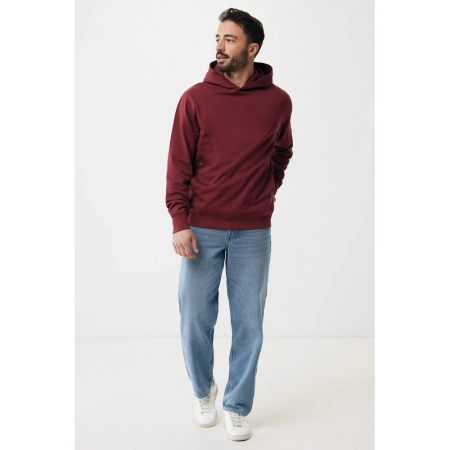 Bluza z kapturem i kieszeniami Iqoniq Yengo z bawełny z recyklingu | VA-T9405.007.S