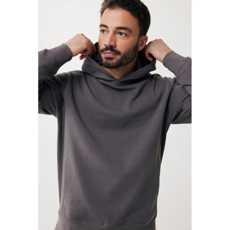 Bluza z kapturem i kieszeniami Iqoniq Yengo z bawełny z recyklingu | VA-T9405.019.M