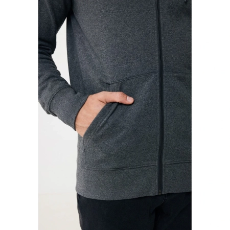 Bluza z kapturem z bawełny z recyklingu Iqoniq Abisko | VA-T9600.014.XXS