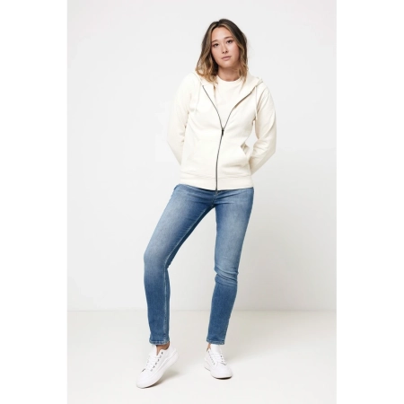 Bluza z kapturem z bawełny z recyklingu Iqoniq Abisko | VA-T9600.018.S