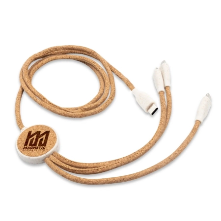 Korkowy kabel do ładowania B'RIGHT Brent | VA-V0048-00