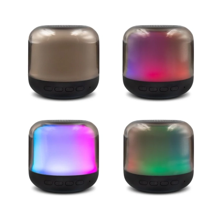 Głośnik bezprzewodowy 5W, lampka RGB Seamus | VA-V0049-03