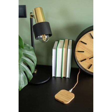 Bambusowa ładowarka bezprzewodowa 10W B'RIGHT Jazzlyn | VA-V0054-17