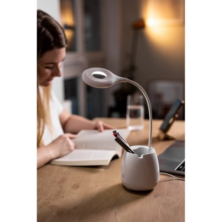 Wielofunkcyjna lampka na biurko Asar | VA-V0188-02