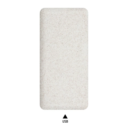 Power bank 8000 mAh ze słomy pszenicznej Jenkins | VA-V0725-00