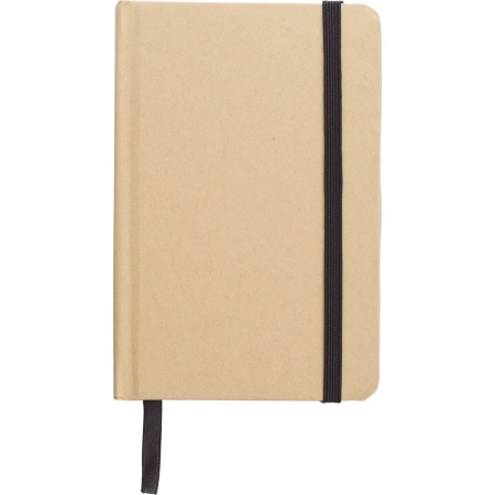 Notatnik A6 z papieru kraftowego z recyklingu V1164-03