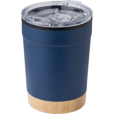 Kubek termiczny 300 ml z bambusowym elementem | VA-V1179-04