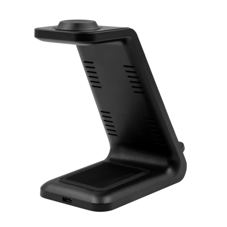 Ładowarka bezprzewodowa 15W, 3 w 1, stojak na telefon Todd | VA-V1380-03