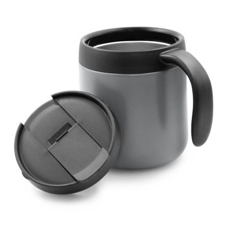 Kubek termiczny 400 ml z rączką Wyatt | VA-V4838-19