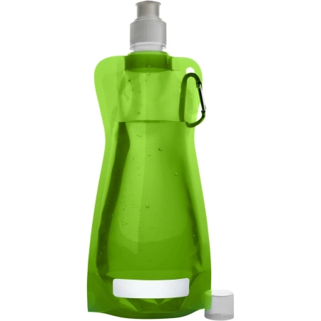 Składany bidon 420 ml z karabińczykiem V6503-10