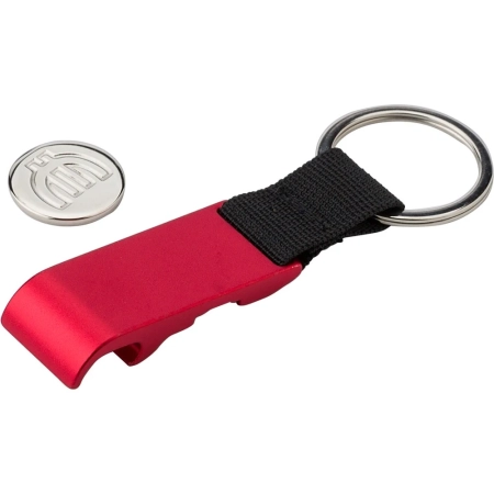 Brelok do kluczy, żeton do wózka na zakupy, otwieracz do butelek V6921-05