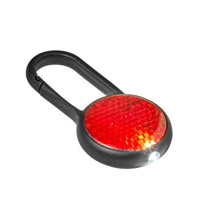Światełko bezpieczeństwa z karabińczykiem | VA-V7335-05