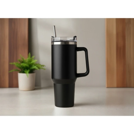 Kubek termiczny 1200 ml z ergonomicznym uchwytem Stasimus | VA-VA060-03