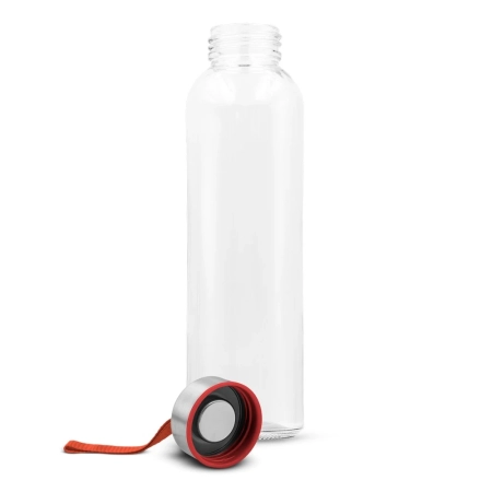 Szklana butelka 500 ml z kolorową wstążką Viivi | VA-VA062-05