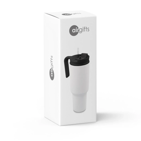 Kubek termiczny 1100 ml Air Gifts z ergonomicznym uchwytem Ony | VA-VA094-02