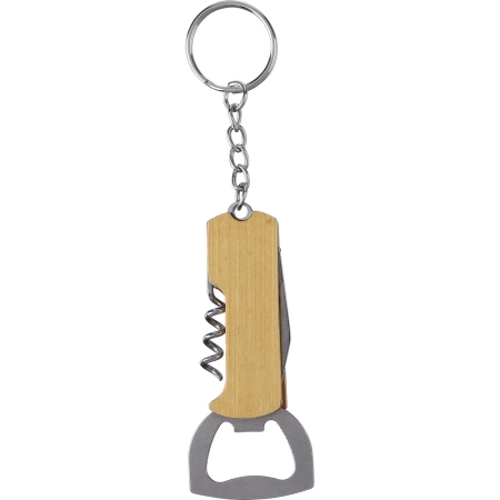 Bambusowy brelok do kluczy 3 w 1 | VA-VA418-16
