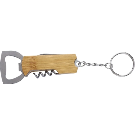 Bambusowy brelok do kluczy 3 w 1 | VA-VA418-16