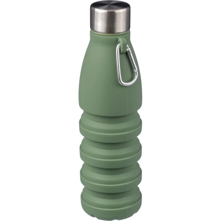 Składana butelka sportowa 550 ml z karabińczykiem | VA-VA459-06