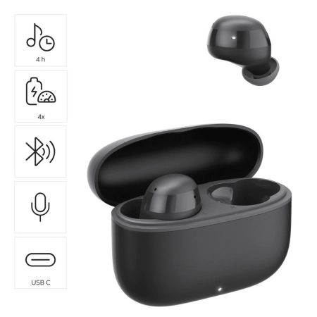 Bezprzewodowe słuchawki douszne Hama Freedom Buddy II | VA-VH012-03