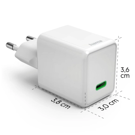 Ładowarka ścienna 45W Hama Supermini | VA-VH020-02