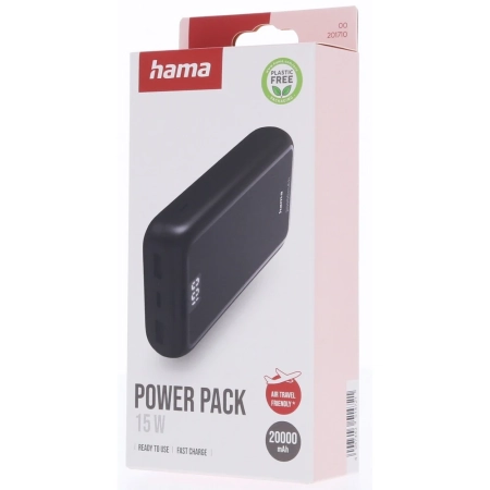 Power bank 20000 mAh Hama Power Pack Performance | VA-VH026-03