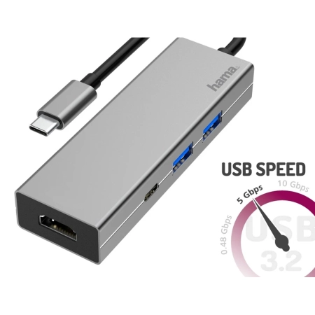 Hub USB, USB-C, HDMI Hama | VA-VH070-19