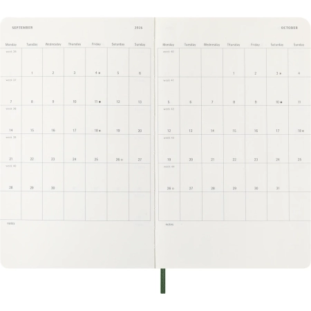 Kalendarz MOLESKINE | VA-VM393-25/2027