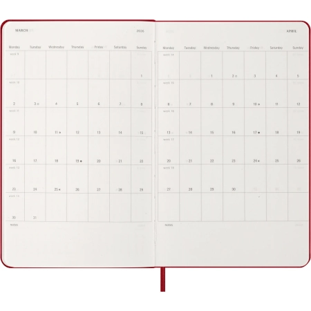 Kalendarz MOLESKINE | VA-VM399-05/2027