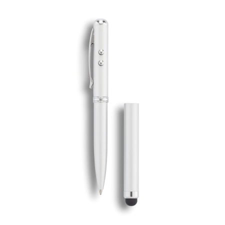 Długopis 4 w 1, touch pen, wskaźnik laserowy, latarka | VA-P327.102